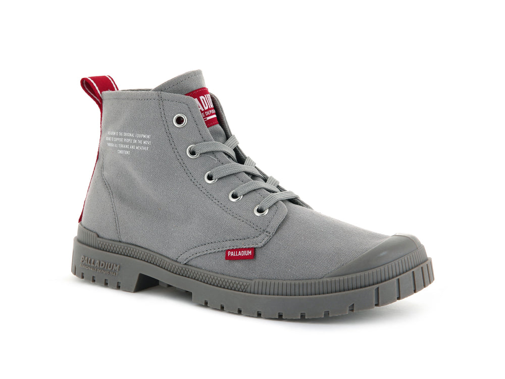 Botas Palladium PAMPA SP20 DARE Hombre Gris | Costa Rica-86243